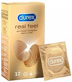 Durex (Дюрекс) презервативы Real Feel 12шт, Рекитт Бенкизер Хелскэр Интернешнл Лтд.