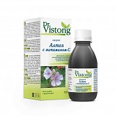 Dr Vistong (Дорктор Вистонг) сироп алтея с витамином С без сахара с фруктозой, флакон 150мл, Вис ООО
