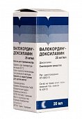Валокордин-Доксиламин, капли для приема внутрь 25мг/мл, флакон 20мл, Кревель Мойзельбах ГмбХ