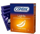Контекс презервативы Lights особо тонкие №3, Рекитт Бенкизер Хелскэр Интернешнл Лтд.